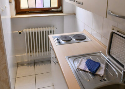 Küche klein im Apartment im Hotel Mietz in Bad Neuenahr