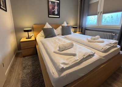 Apartment neu groß Schlafzimmer